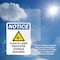 Signmission Radiation & Laser Sign, 10 in H x 7 in W, Plastic, Rectangle OS-2PACK-NS-P-710-V-10605 - alternate 7